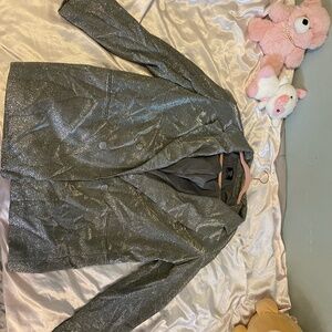 To The Disco Sparkle Boyfriend Blazer